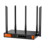 Router business, multi-WAN, WiFi 6, Dual Band, AX3000, 200 utilizatori, Management - TENDA TND-W30E TENDA - 2