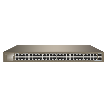 Switch 48 x RJ45 Gigabit, 2 x SFP Gigabit Uplink, 1U - TENDA TND-TEG1050F TENDA - 1