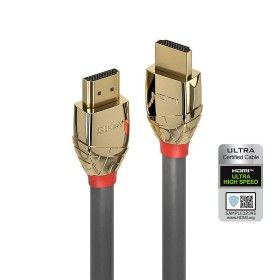 Cablu Lindy 5m Ultra High Speed HDMI Gold Line, rezolutie maxima 10240x4320@120Hz 4:2:0 12bit, latime de banda suportata 48Gbps,