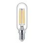 Bec LED Philips Classic T25L, E14, 4.5W (40W), 470 lm, luminacalda(2700K), cu filament PHILIPS - 1