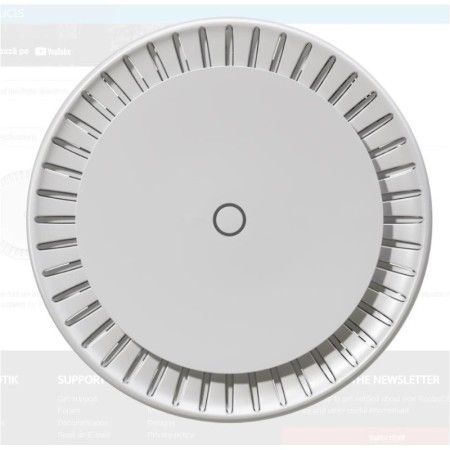 Wireless Access Point Mikrotik CAPGI-5HAXD2HAXD, Procesor: IPQ-6010 1.8 GHz, 128 Mb NAND, 2 x GB ports, Tensiune alimentare: 18 