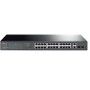 "28-Port Gigabit Easy Smart Switch with 24-Port PoE+ PORT: 24× Gigabit PoE+ Ports, 2× Gigabit Non-PoE Ports, 2×  Gigabit SFP Slo