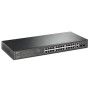 "28-Port Gigabit Easy Smart Switch with 24-Port PoE+ PORT: 24× Gigabit PoE+ Ports, 2× Gigabit Non-PoE Ports, 2×  Gigabit SFP Slo