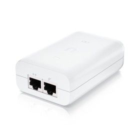 Ubiquiti POE External Injector, U-POE-AT, Output Voltage 48VDC @ 0.65A, Rated Voltage: 100-240VAC @ 50/60Hz, Efficiency 87+%, De