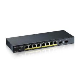 Zyxel Switch GS1100-10HP, unmanage PoE 8x Gigabit, 2x Fiber Uplink, 120 Watt PoE ZYXEL - 1