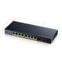 Zyxel Switch GS1100-10HP, unmanage PoE 8x Gigabit, 2x Fiber Uplink, 120 Watt PoE ZYXEL - 2