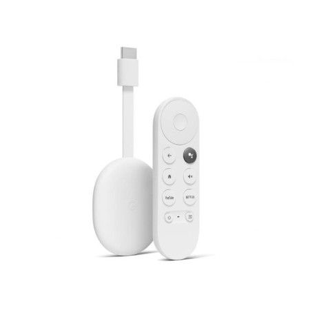 Google Chromecast 4, Google TV, 4K, Snow GOOGLE - 1