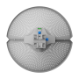 Bridge wireless 5GHz, 867Mbps, 23 dBi, 15 km, PoE IN, Cloud Management - Ruijie RG-AirMetro460G Ruijie Networks - 2