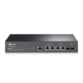 "JetStream™ 4-Port 10GBase-T and 2-Port 10GE SFP+ L2+ Managed Switch with 4-Port PoE++ PORT: 4× 10G PoE++ Ports, 2× 10G SFP+ Slo