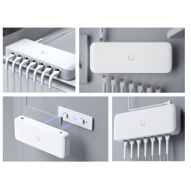 UBIQUITI 8 PORT GBE SWITC USW-ULTRA-60W, dimensiuni: 203 x 76 x 33 mm, Greutate: 320g, Interfata: 8 x 10/100/1000Mbps, 7 porturi