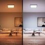 Panou LED Philips Hue Aurelle SQ, Bluetooth, 39W, 3750 lm, luminaalba(2200-6500K), IP20, 60cm, Aluminiu, Negru, Intrerupator cu 