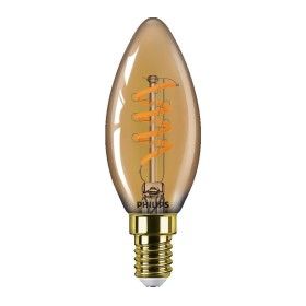 Bec LED vintage (decorativ) Philips Classic Gold Candle B35, EyeComfort ,E14, 2.5W (15W), 136 lm, lumina calda (1800K), dimabil,