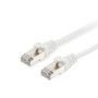 EQUIP 605511 Cat.6 S/FTP Patch Cable, 2.0m , White, 8.34x11.68x2000mm EQUIP - 1