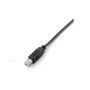 EQUIP 128860 USB 2.0 Type A to Type B Cable, 1.8m , Black, 16x15x1800mm EQUIP - 3