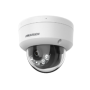 Camera de supraveghere IP Dome 4MP Smart Hybrid Light Hikvision DS-2CD1143G2-LIU(2.8MM), lentila fixa 2.8mm, iluminare min: Colo