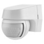 Senzor de lumina si miscare aplicabil pe perete Ledvance SENSOR WALL 110°, 230V, IP44, 60x72x77mm, reglabil 2s - 15min, Alb LEDV