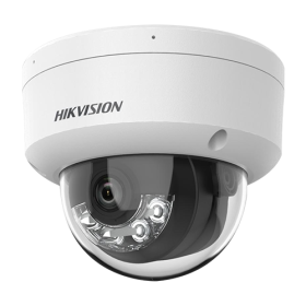 Camera IP, 4K, AcuSense, lentila 2.8mm, IR 30m, WL 30m, 2xMic, Alarma, IK10 - HIKVISION DS-2CD2183G2-LIS2U-2.8mm HIKVISION - 1