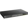 Switch D-Link DGS-1250-28XMP, 24 port, 10/100/1000 Mbps D-LINK - 1