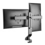 Suport monitor de birou Neomounts FPMA-D860DBLACK pentru display-uri cu diagonale 10"-27", sistem de prindere VESA 75x75~100x10