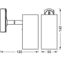 Spot cu montaj pe sina Ledvance TRACKLIGHT L CYLINDER, 1xGU10 (neinclus), max 35W, IP20, reglabil, Ø55x140mm, Alb LEDVANCE - 3