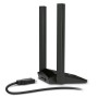 Adaptor wireless TP-Link, ARCHER TX20 PLUS, AX1800, 2 x antene externe Dual-Band 5Ghz, 2.4 Ghz, dimensiuni: 84 × 156.3 × 19.2 mm