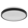 Plafoniera LED pentru baie Ledvance Orbis Disc Black, 18W, 2200 lm, lumina alba (3000-4000K), IP44, Ø300x47mm, aluminiu/metal, N