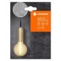 Pendul Ledvance Vintage 1906 Round Auriu, E27, max. 15W LED, Metal, IP20, Ø100mm, cablu 1.5m, bec neinclus LEDVANCE - 1