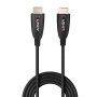 Cablu Lindy HDMI 8k60, fibra optica hybrid, lungime 50m, rezolutie maxima 7680x4320@60Hz 4:2:0 10bit, 3840x2160@120Hz 4:4:4 10bi
