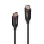 Cablu Lindy HDMI 8k60, fibra optica hybrid, lungime 50m, rezolutie maxima 7680x4320@60Hz 4:2:0 10bit, 3840x2160@120Hz 4:4:4 10bi