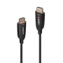 Cablu Lindy HDMI 8k60, fibra optica hybrid, lungime 50m, rezolutie maxima 7680x4320@60Hz 4:2:0 10bit, 3840x2160@120Hz 4:4:4 10bi