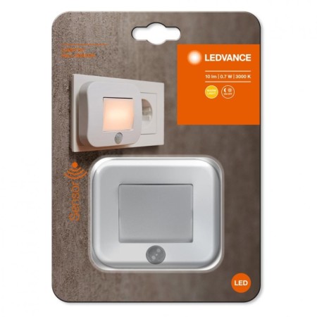 Lampa de veghe Ledvance LUNETTA Hall cu senzor de lumina, 0.7W, 10 lm, lumina calda (3000K) LEDVANCE - 1