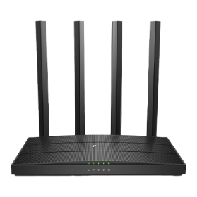 Router wireless TP-LINK Archer C6 Dual-Band WiFi 5 Gigabit cu Tehnologie OneMeshâ¢ ArcherC6 TP-LINK - 1