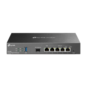Router VPN, 1 x SFP Gigabit, 5 x RJ45 Gigabit, 1 x USB - TP-Link Omada ER7206 TP-LINK - 1