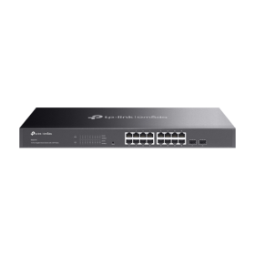 Switch 16 porturi RJ45 Gigabit, 2 x SFP Gigabit, L2 Management, 1U - TP-Link Omada SG2218 TP-LINK - 1