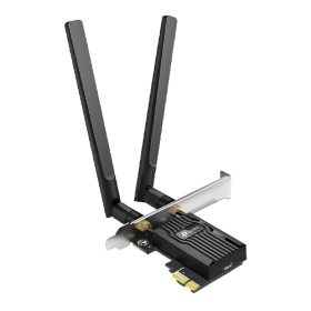 Placa de retea PCIe TP-Link Archer TX55E, AX3000, Dual-Band, Wi-Fi 6, Bluetooth 5.2 - TP-LINK ArcherTX55E TP-LINK - 1