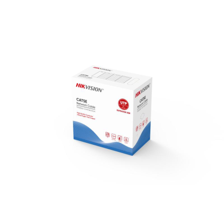 Cablu UTP CAT.5E, 305 metri, DS-1LN5EO-UU/E Diametru fir: 0.5±0.01, negru. HIKVISION - 1