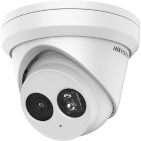 Camera supraveghere Hikvision IP turret DS-2CD2363G2-IU(2.8mm)B 6MP, AcuSens - filtrarea alarmelor false dupa copul uman si masi