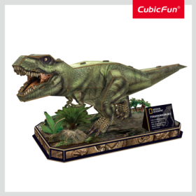 Cubic Fun - Puzzle 3D Tyrannosaurus Rex 52 Piese Cubic Fun - 1