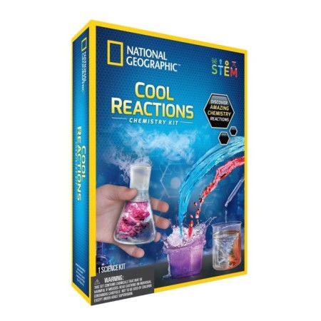 National Geographic - Kit creativ reactii chimice fascinante National Geographic - 1