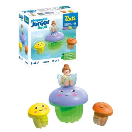 Playmobil Junior Aqua si Tinti - Familie de meduze colorate Playmobil - 1