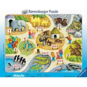 Puzzle Tip Rama Sa Numaram Pana La 5, 17 Piese Ravensburger - 1