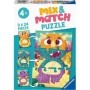 Puzzle Mix&Match Dinozauri, 3X24 Piese Ravensburger - 2