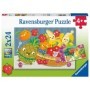 Puzzle Fructe, 2X24 Piese Ravensburger - 2