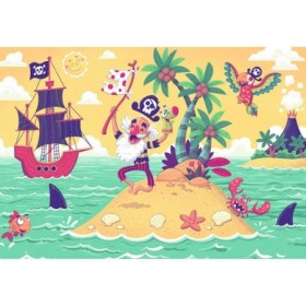 Puzzle Si Joc Aventura Piratilor, 2X24 Piese Ravensburger - 1