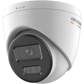 Camera de supraveghere IP Turret 2MP ColorVu Hikvision DS-2CD1327G2H- LIU(2.8MM), lentila fixa 2.8mm, iluminare: Color: 0.0005 L