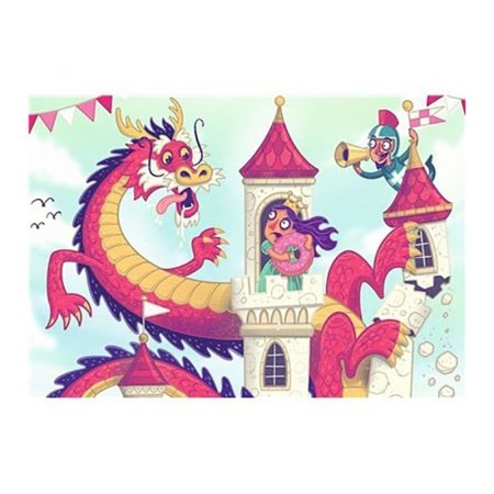 Puzzle Si Joc Dragon, 2X24 Piese Ravensburger - 1