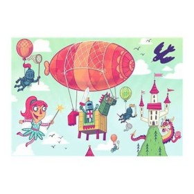 Puzzle Si Joc Petrecere Regala, 2X24 Piese Ravensburger - 1