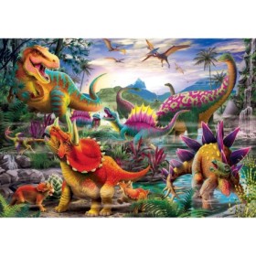 Puzzle Atacul T-Rex, 35 Piese Ravensburger - 1