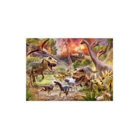 Puzzle Atacul Dinozaurilor, 60 Piese Ravensburger - 1