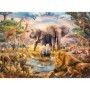 Puzzle Animale In Salbaticie, 100 Piese Ravensburger - 1
